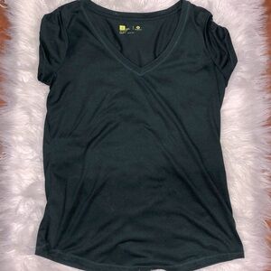Short sleeve V-neck workout shirt
